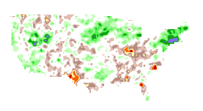 12 month Standardized Precipitation Index