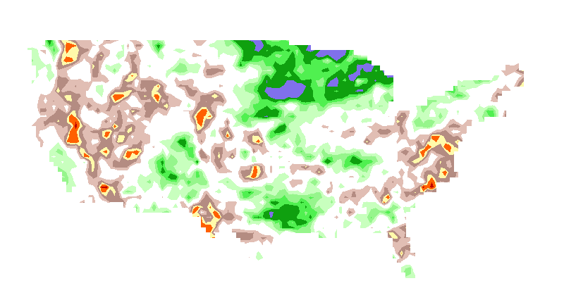3 month Standardized Precipitation Index