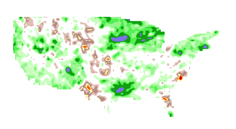 6 month Standardized Precipitation Index