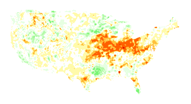 MOSAIC Soil Moisture Profile Anomaly 100 to 200 centimeters