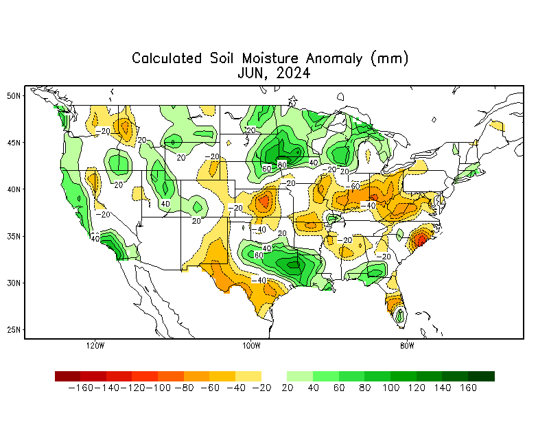 Monthly Anomaly Soil Moisture (mm)
